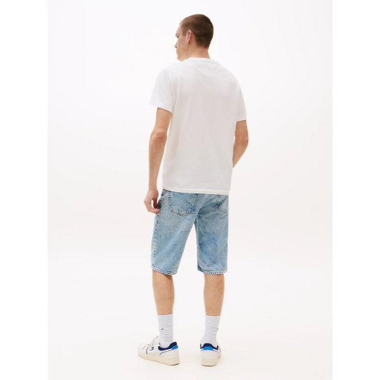 Tommy Hilfiger Ανδρική κοντομάνικη μπλούζα Stack Logo Slim T-Shirt